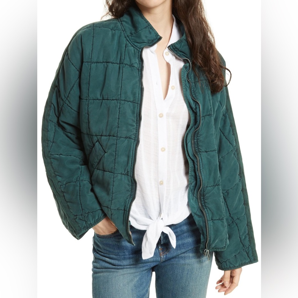 Free People Dolman Quilted Jacket